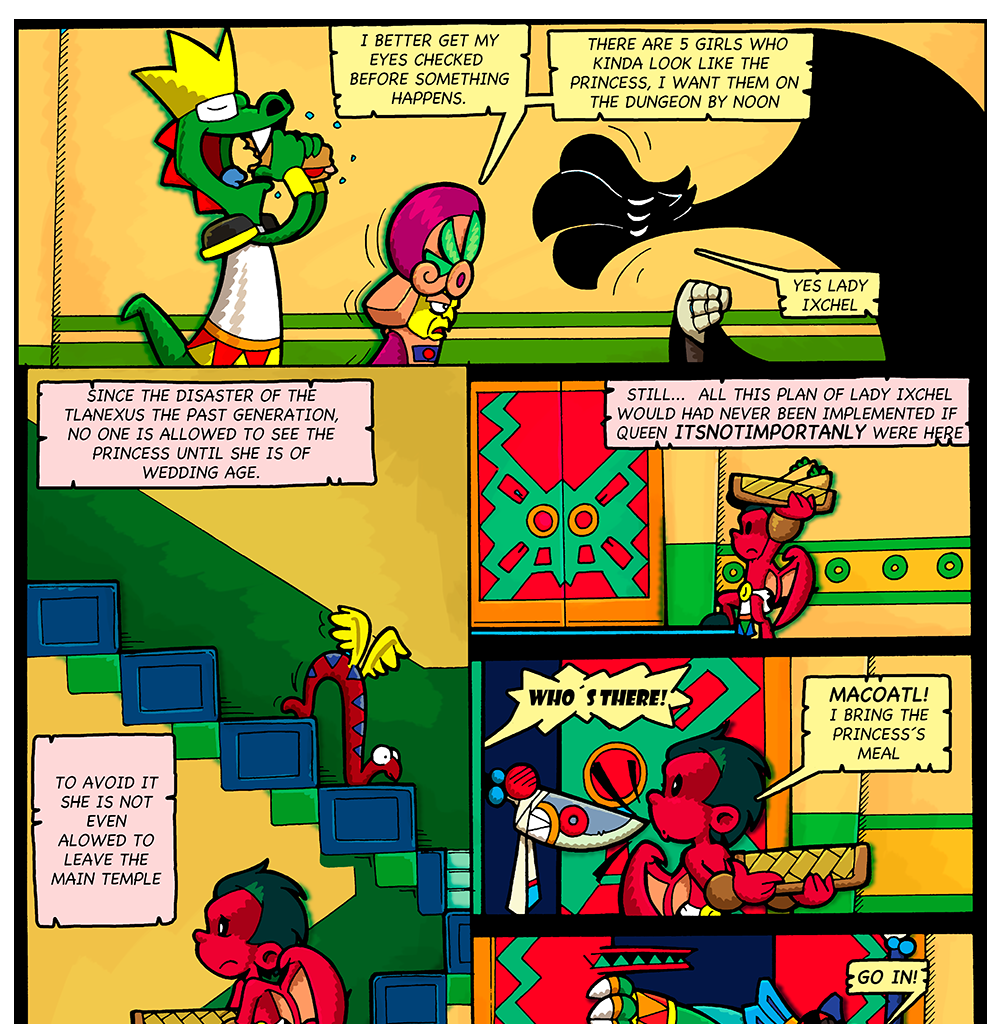 Macoatl - Episode 7, Page 1: 5 Days of nemontemi 07